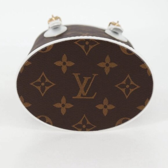 LOUIS VUITTON Monogram Nano Bucket Shoulder Bag M81489 LV Auth 127605M - Picture 6 of 14